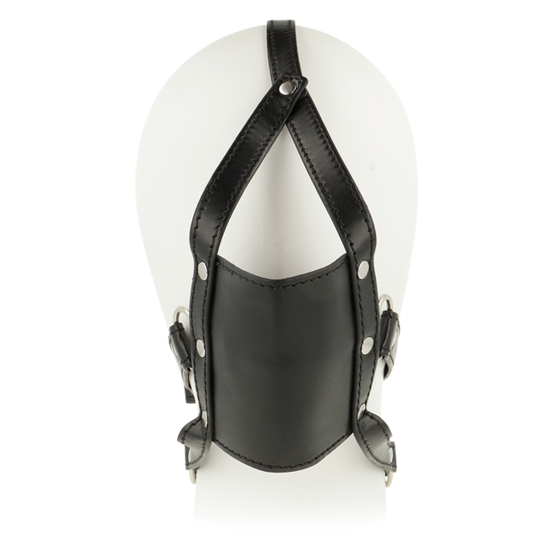 Ohmama Head Harness With Muzzle Cover Ball Gag