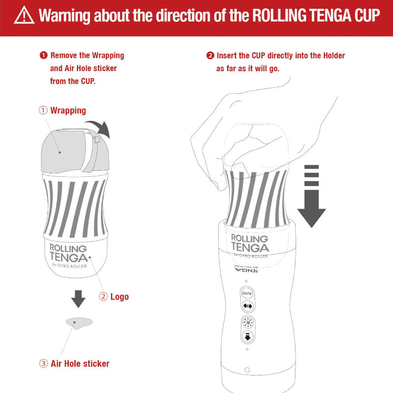 Tenga - Vacuum Gyro Roller Suction & Rotation