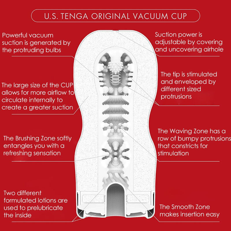 Tenga - Us Original Vacuum Cup Masturbator