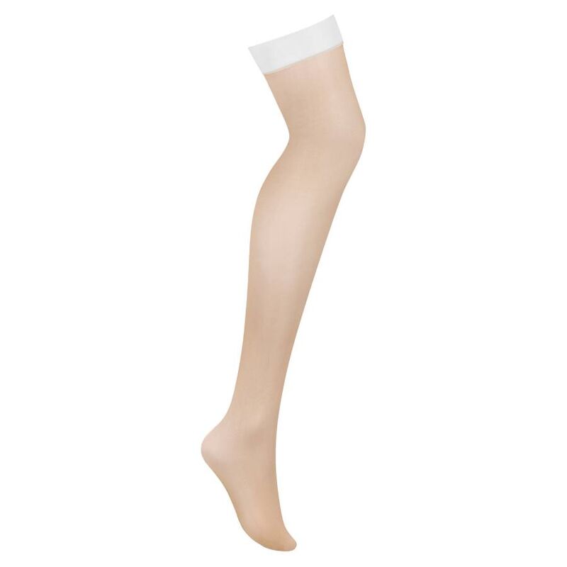 Obsessive - S814 Stockings White L/Xl