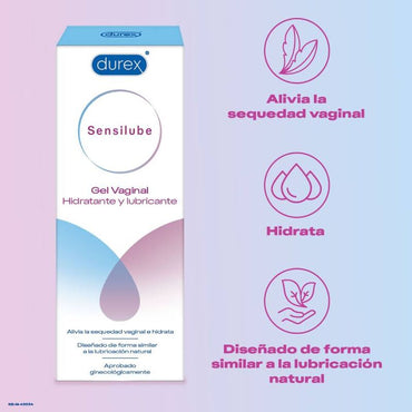 Durex - Sensilube Gel Moisturizing Lube 40 Ml