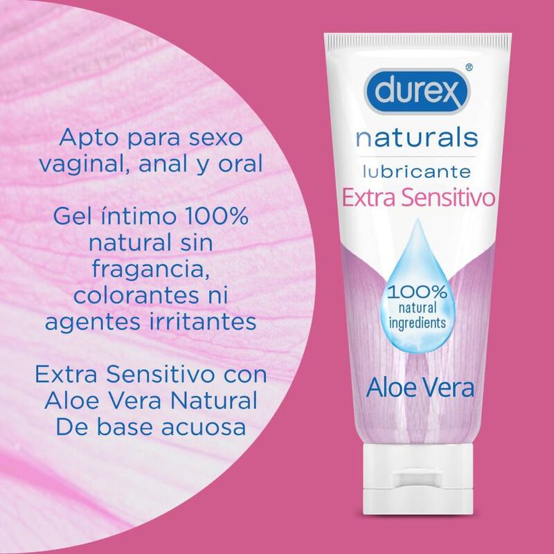 Durex - Naturals Extra Sensitive Lubricant 100 Ml