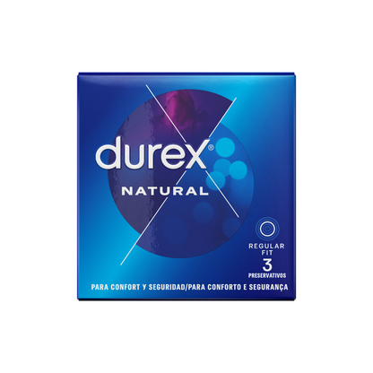 Durex Natural Condoms — 3 Units