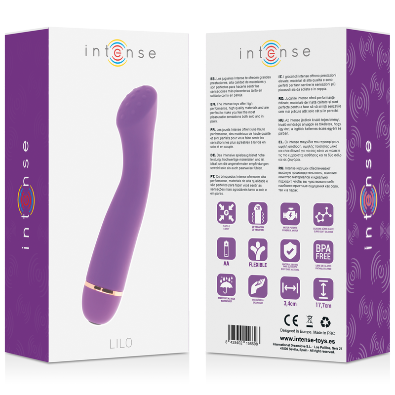 Intense - Lilo 20 Speeds Silicone Lilac