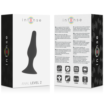 Intense - Anal Level 2 11.5Cm Black