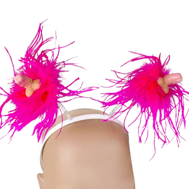 Femarvi - Marabou Spring Pito Headband 6 Units