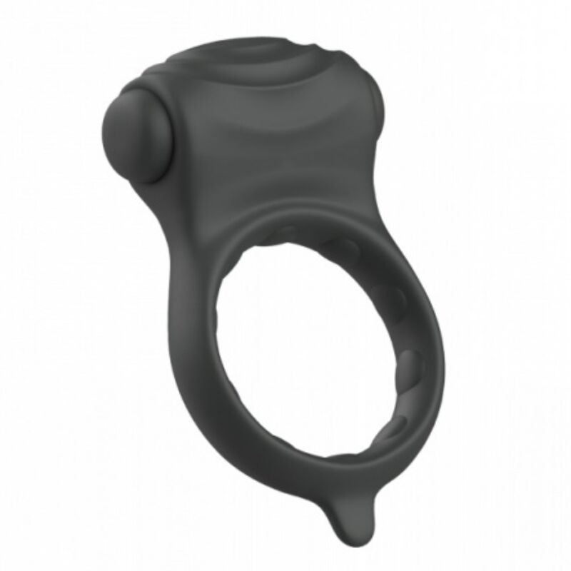 Enhance intimacy with the B Swish Basic Cock Ring. Soft silicone, 5-function vibration, waterproof design, and stimulating ridges for shared pleasure.8