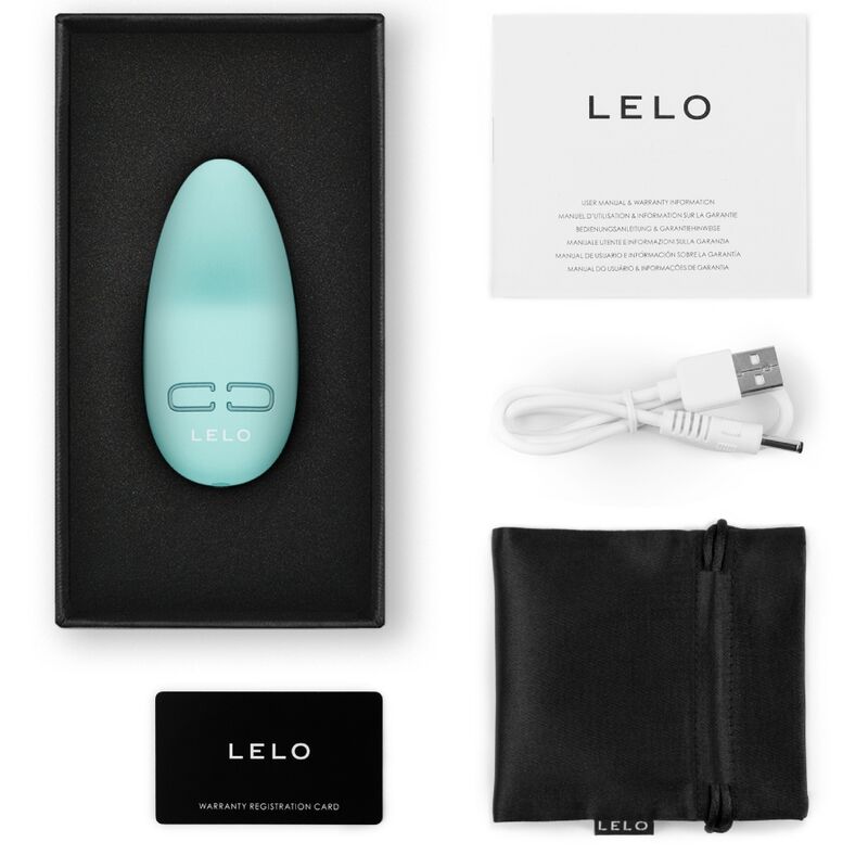 Lelo - Lily 3 Personal Massager - Aqua Green