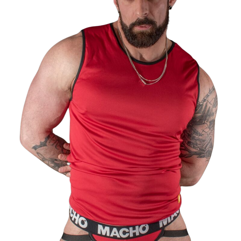 Macho - Red T-Shirt S/M