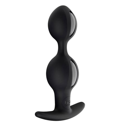 Fun Factory - B Balls Duo Anal Plug With Motion Grey Black