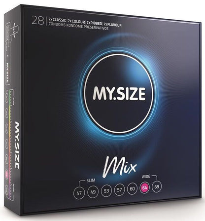 My Size Mixed Condoms Variety Pack – Condoms – 28 Pack 64 MM – product photo 12