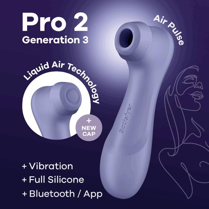 Satisfyer - Pro 2 Generaci�N 3 Lilac Bluetooth & App