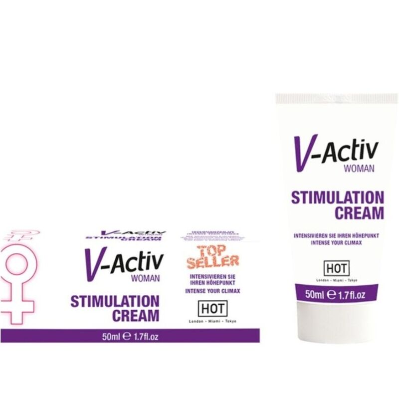 Hot - V-Activ Stimulation Cream Woman 50Ml