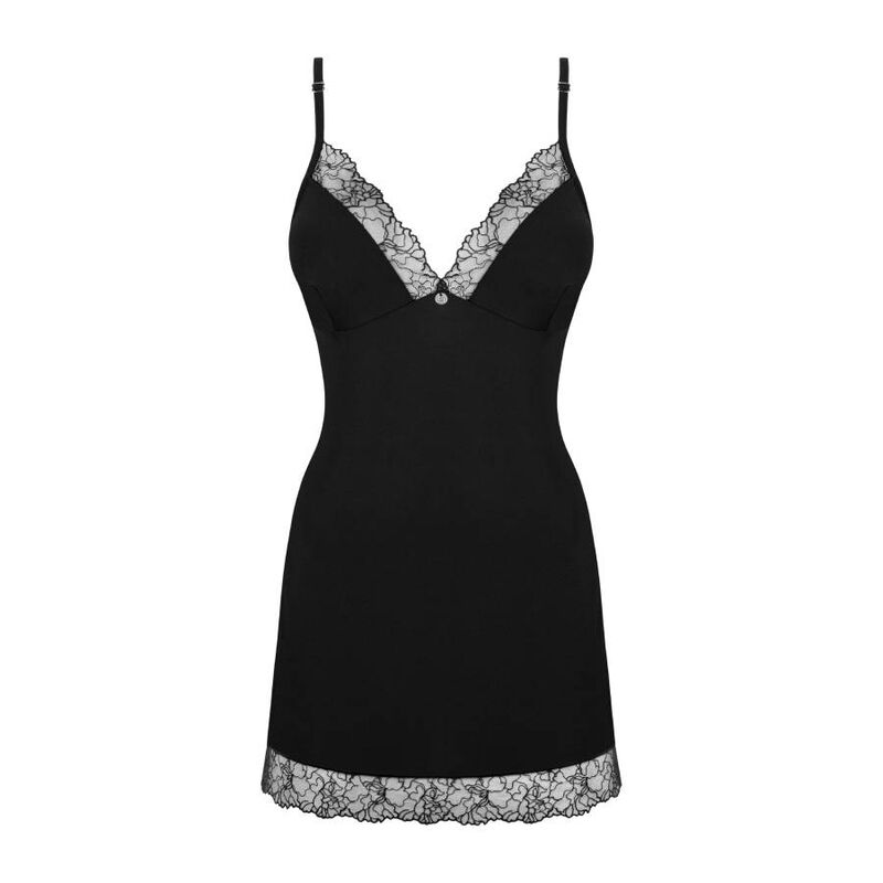 Obsessive - Bella Rou Chemise & Thong Xs/S