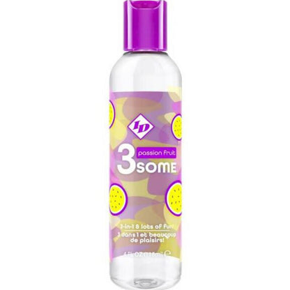Id 3Some 3-in-1 Flavoured Lubricant – Lubricants – Passion Fruit – product photo 1