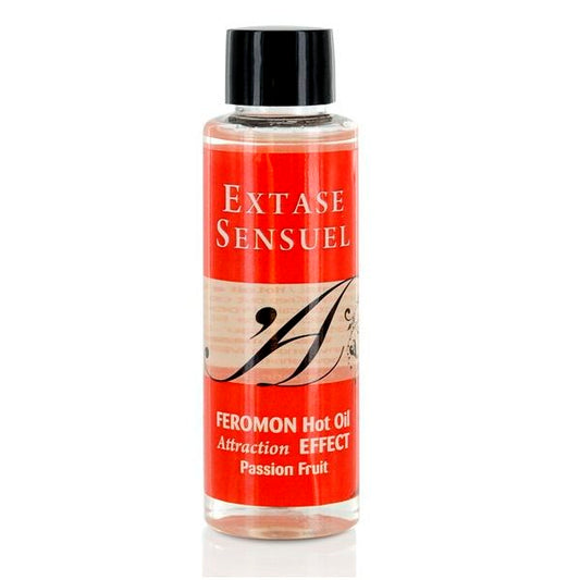 Extase Sensual - Heat Effect Massage Oil With Passion Fruit Pheromones 100 Ml