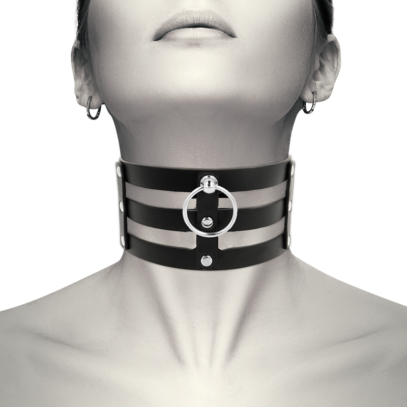 Coquette - Chic Desire Fetish Style Vegan Leather Choker