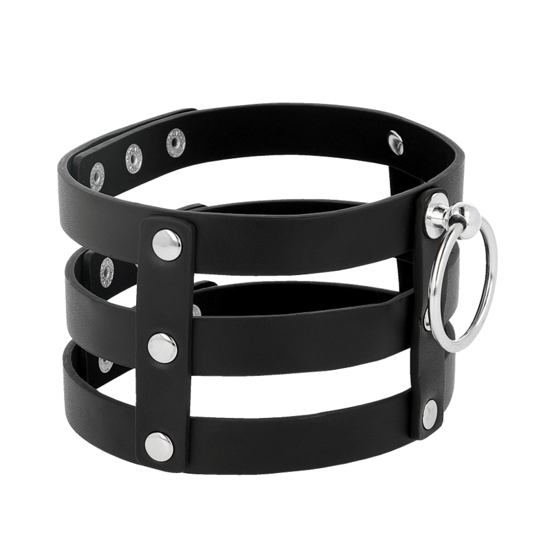 Coquette - Chic Desire Fetish Style Vegan Leather Choker