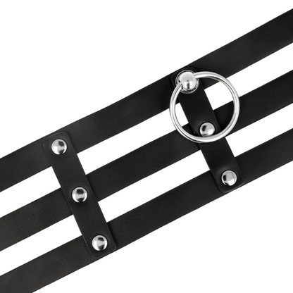 Coquette - Chic Desire Fetish Style Vegan Leather Choker