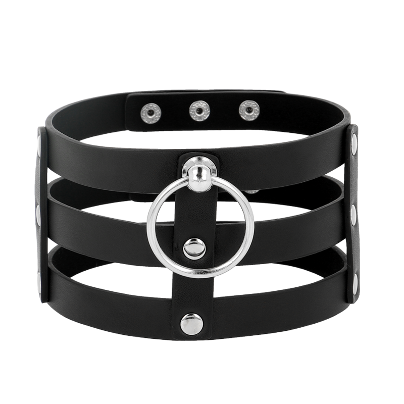 Coquette - Chic Desire Fetish Style Vegan Leather Choker