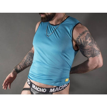 Macho - Blue T-Shirt S/M