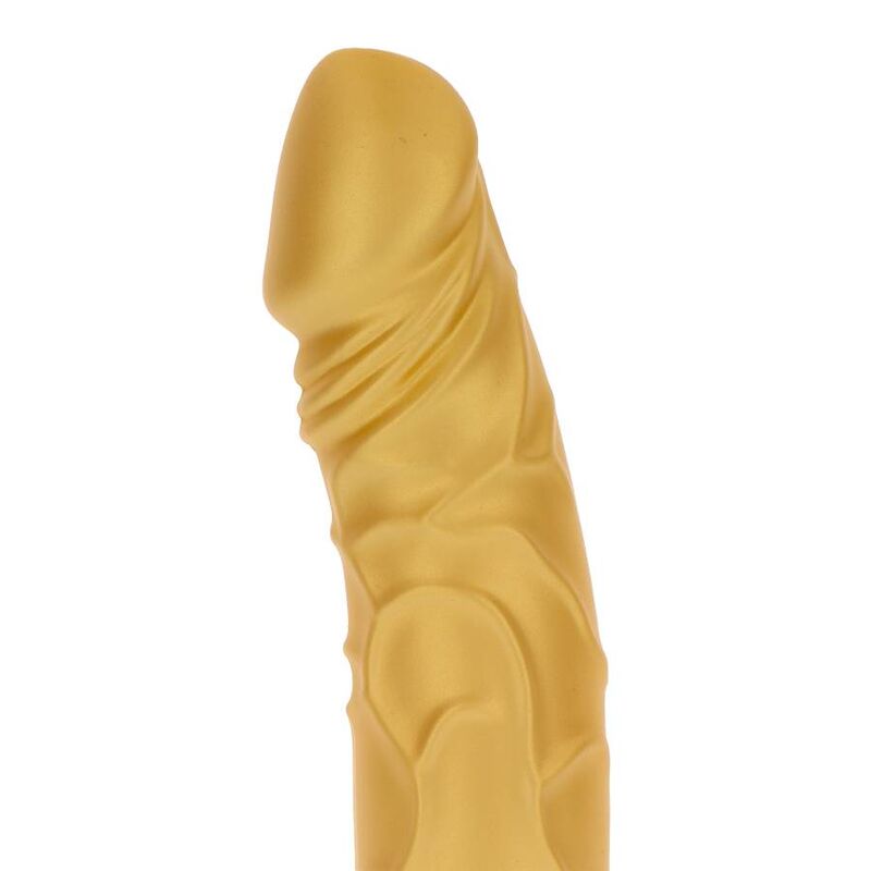 Get Real - Gold Dicker Original Vibrator Gold