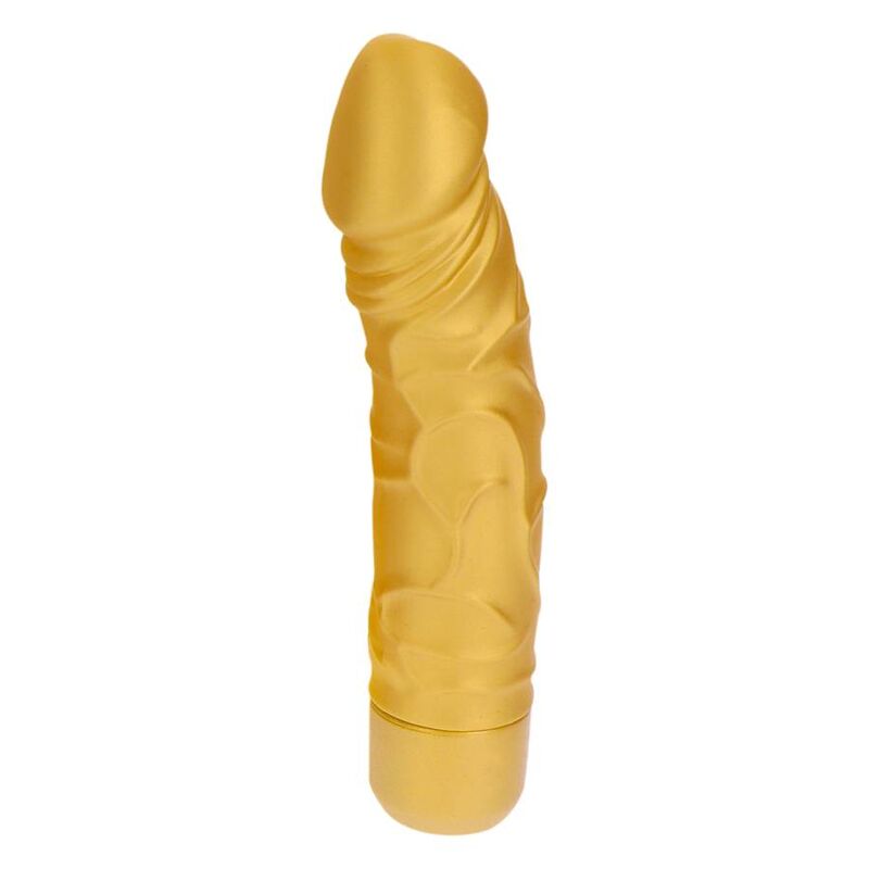 Get Real - Gold Dicker Original Vibrator Gold