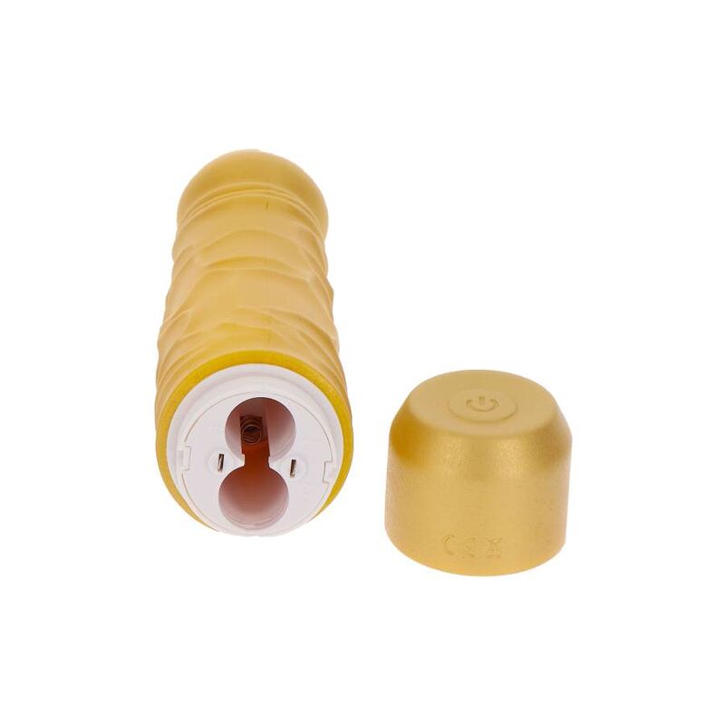 Get Real - Gold Dicker Original Vibrator Gold