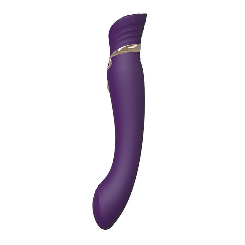 Zalo - Queen Set Pulse Wave Clit Stim Purple