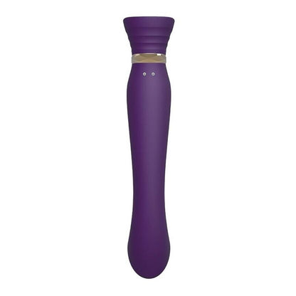 Zalo - Queen Set Pulse Wave Clit Stim Purple