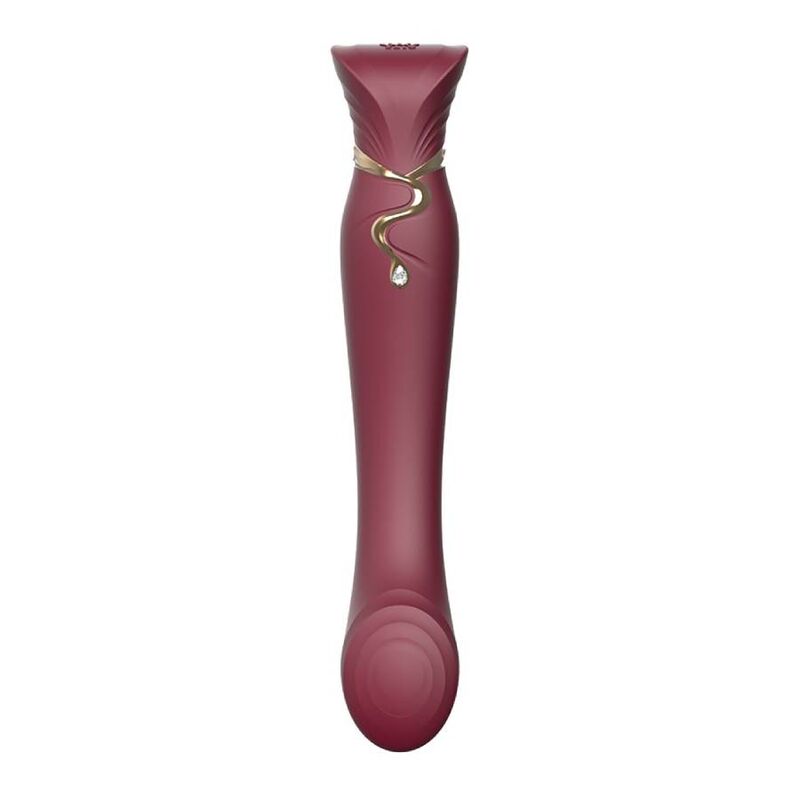 Zalo - Queen Set Pulse Wave Clit Stim Red