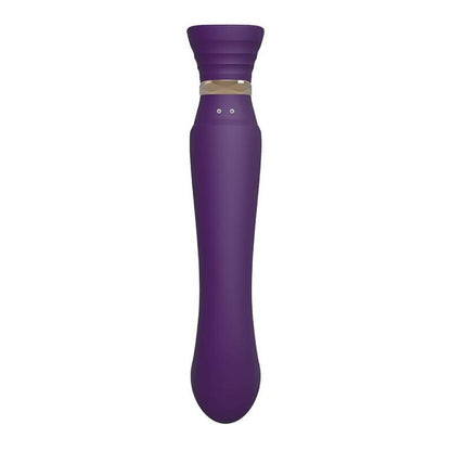 Zalo - Queen Set Pulse Wave Clit Stim Purple