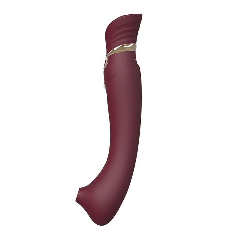 Zalo - Queen Set Pulse Wave Clit Stim Red