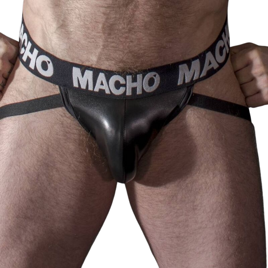 Macho - Mx25Nc Jock Black Leather L