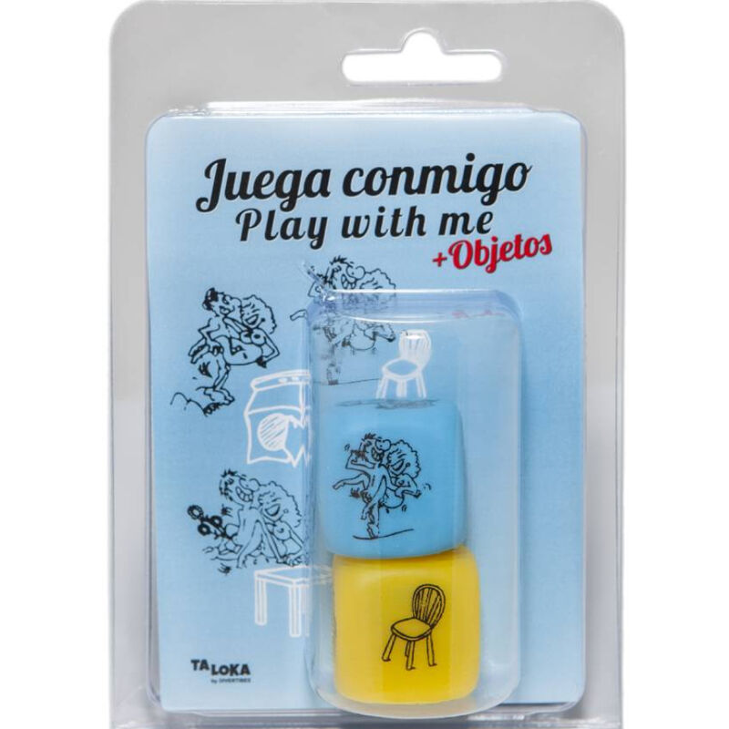 Taloka - Funny Blue Posture Dice + Place Dice