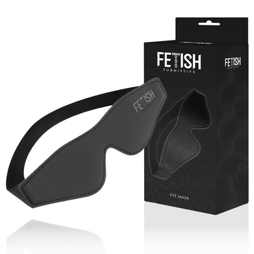 FETISH SUBMISSIVE - Vegan Leather Mask with Neoprene Lining – DelighToys