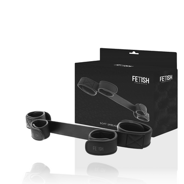 FETISH SUBMISSIVE - Adjustable Bondage Spreader Bar with Neoprene and