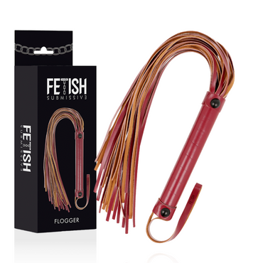 FETISH SUBMISSIVE - Dark Room – Vegan Leather Whip by DelighToys