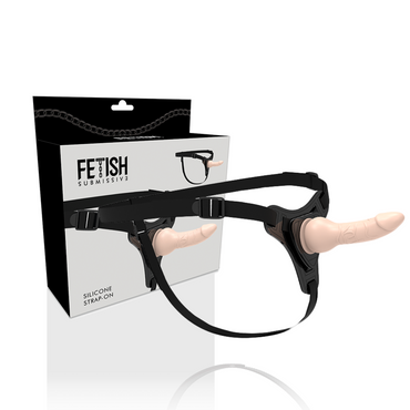 Fetish Submissive Harness - Flesh Realistic Silicone 16 Cm