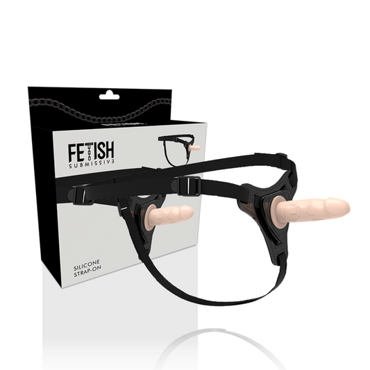 Fetish Submissive Harness - Flesh Realistic Silicone 12.5 Cm