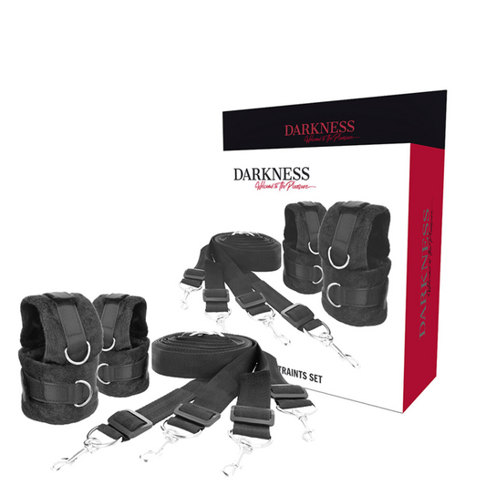 Darkness - Bed Ties Set