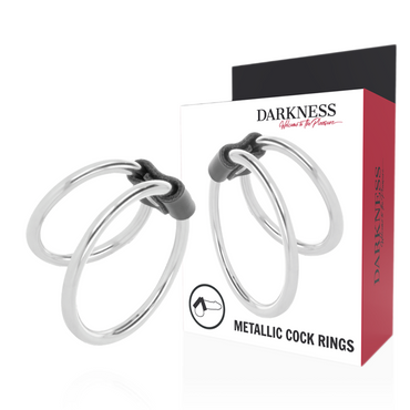 DARKNESS - Double Metal Ring by DelighToys