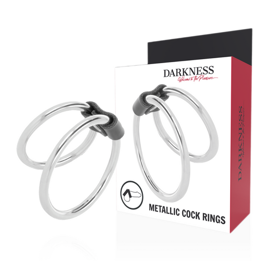 Darkness - Double Metal Penis Ring