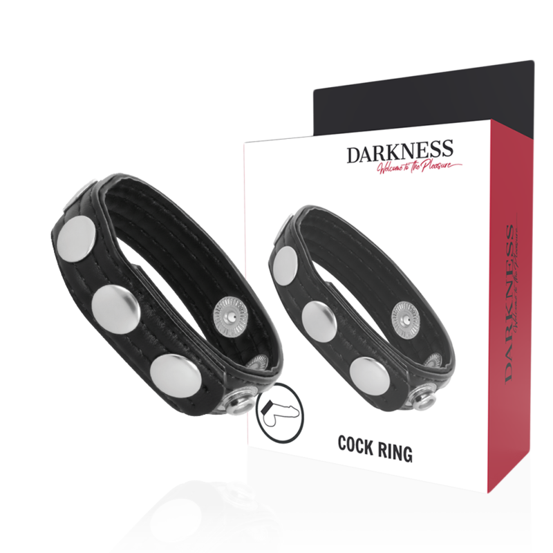 Darkness - Leather Erection Ring