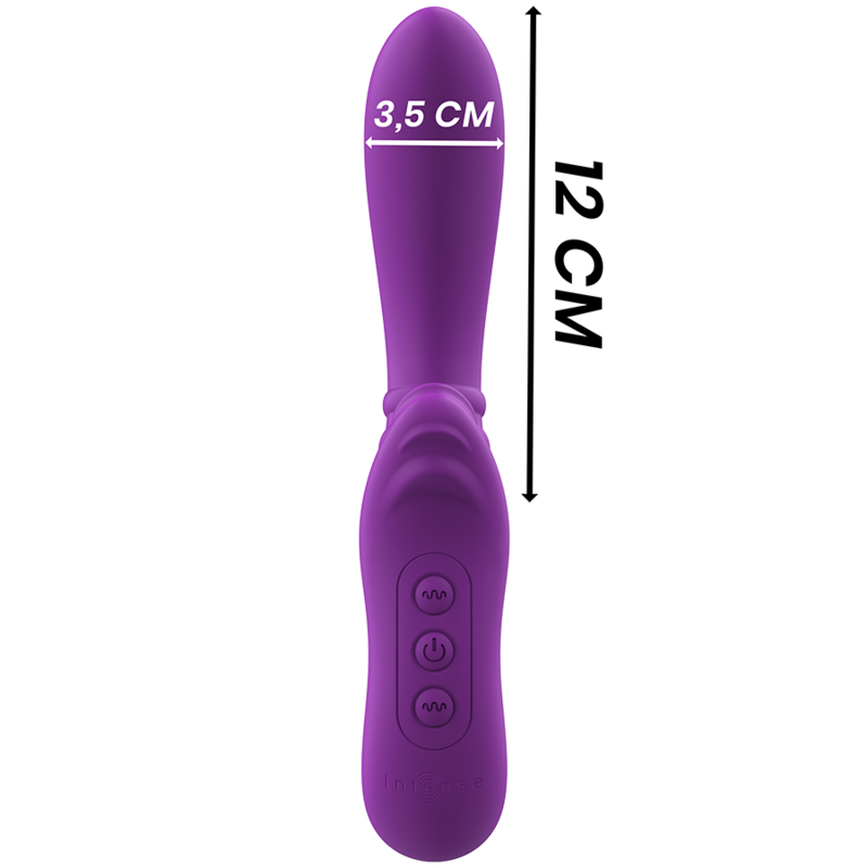 Intense - Harry Flexible Vibrator With Purple Tongue