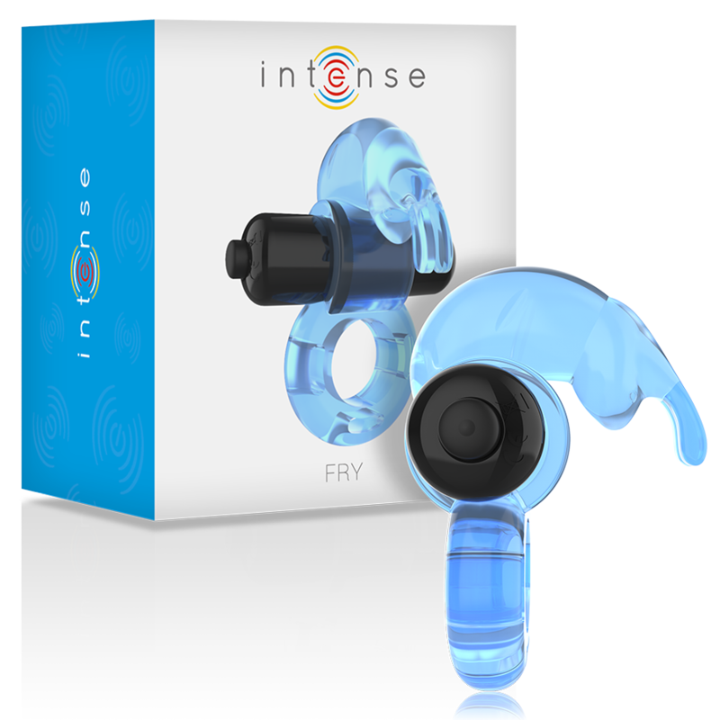 Intense - Fry Blue Vibrating Ring