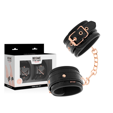 Begme - Black Edition Premium Ankle Cuffs With Neoprene Lining