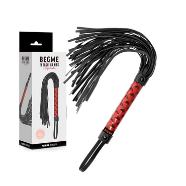 Begme - Red Edition Vegan Leather Flogger