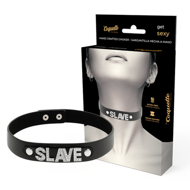 DelighToys - Coquette Chic Desire Vegan Leather Adjustable Choker by DelighToys