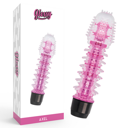 Glossy - Axel Vibrator Pink